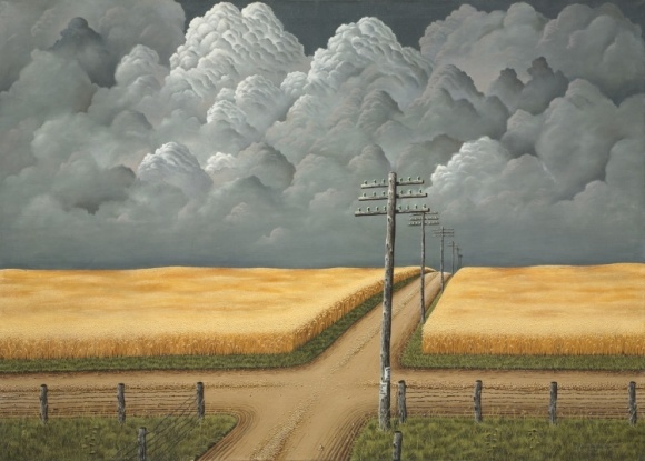 Gray and Gold, by John Rogers Cox, 1942